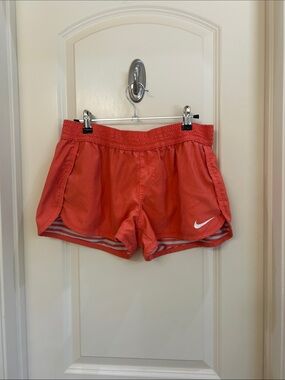 Nike Red Women's Athletic Running Shorts